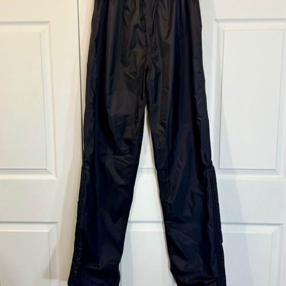 Vintage REI Thaw GORE-TEX Rain Pants Men’s M Tall Black Waterproof Hiking USA